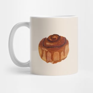 Cinnamon Roll Watercolour Illustration Mug